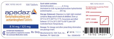 8pt16 325mg container label