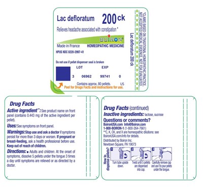 Label - Lac defloratum 200ck label