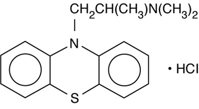 This Is An Image Of The Structural Formula Of Promethazine Hydrochloride. (Promet 1)