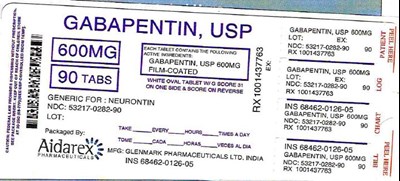 Image Descriptions (Gabapentin 9)