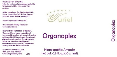 Organoplexampules