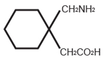 Chemical Structure - gabapenin 01