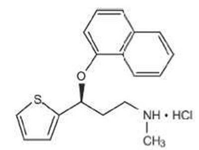 Chemical Structure (Duloxetine Str)