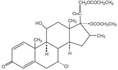 Chemical Structure (Alclometasone 01)