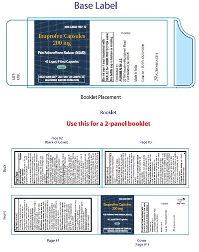ibuprofen-fig1.jpg PACKAGE LABEL-PRINCIPAL DISPLAY PANEL - 200 mg (40 Capsule Bottle) - ibuprofen fig1