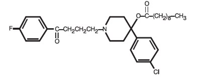 Structure (Haloperidol Decanoate Injection Figure 1 Haldec Str)