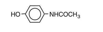 Acetaminophen Structural Formula (Image2)
