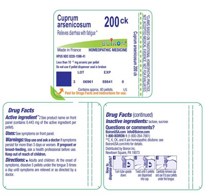 Label (Cuprum Arsenicosum 200ck Label)