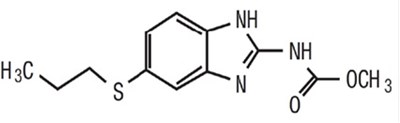 Albendazole-structure.jpg (Albendazole Structure)