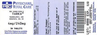 Image Of 4mg240 mg Package Label (5320)