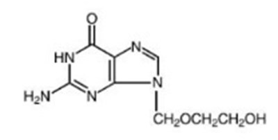 xerese-figure-1.jpg Structural Formula of Acyclovir - xerese figure 1