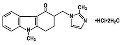 Ondansetron Hydrochloride Chemical Structure (Ondansetron Str)