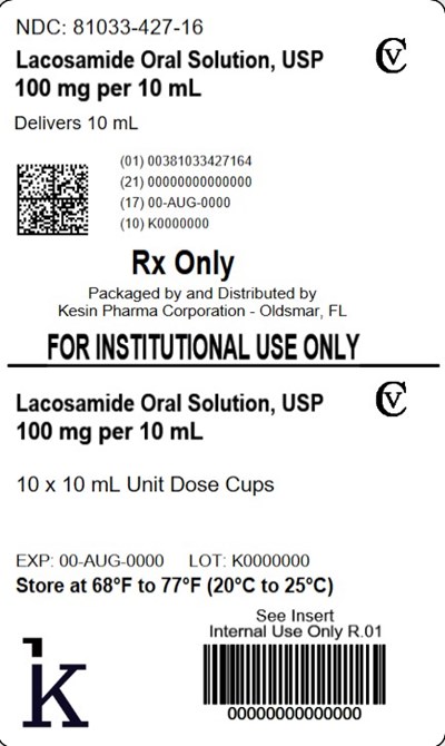 Lacosamide OS 10 mL Carton - Lacosamide OS 10mL 10ct Carton