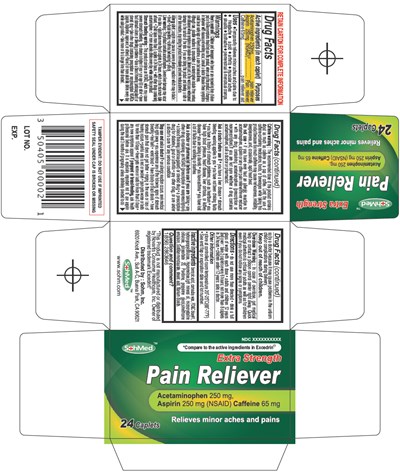 Principal Display Panel (24 Caplet Bottle Carton)