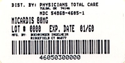 Micardis 80 mg 30 Tablets (4605)