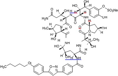 micafungin-01.jpg Chemical Structure - micafungin 01