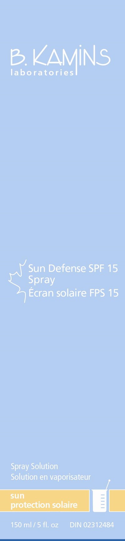 sundefense_spray.jpg Sun Defense Spray SPF front panel image - sundefense spray