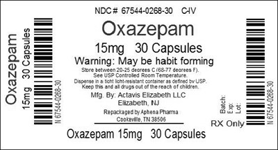 67544-268.jpg Bottle Label 15mg - 67544 268