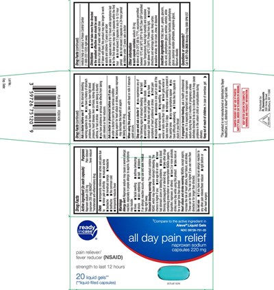 Naproxen Sodium 220 mg (naproxen 200 mg) (nsaid)* *nonsteroidal Anti-inflammatory Drug (Naproxen Sodium 220 mg Softgels Cat Dollar Tree 1)