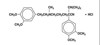 Verapamil Hydrochloride Structural Formula (4076efcd B33a 48e2 Bd8e D19d8ff44fb1 01)