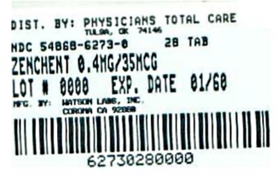 Image Of Package Label (6273)