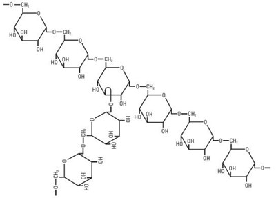 structural formula dextrose - lmd 01