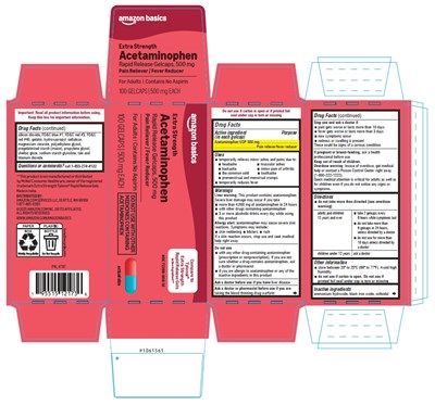 Package Label-principal Display Panel 500 mg (24 Gelcaps Container Carton) (Acetaminophen Fig2)