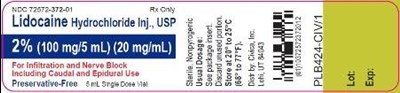 424 (Lidocaine Hydrochloride Injection Usp   Civica 4)