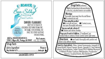 6365Z8L26851.jpg image of bottle label - 6365Z8L26851