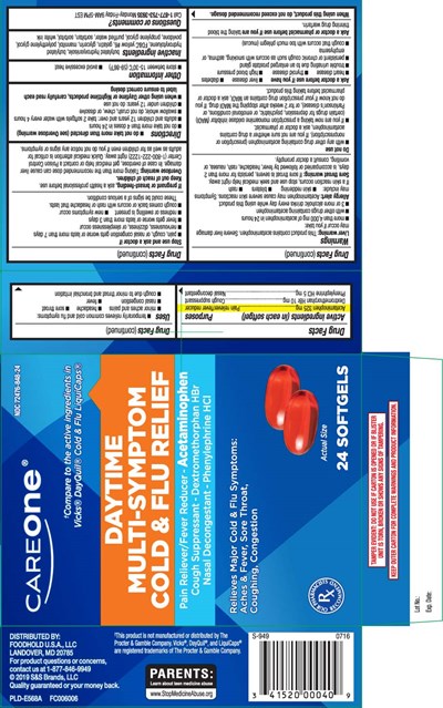 Acetaminophen 325 mg, Dextromethorphan Hbr 10 mg, Phenylephrine HCl 5 mg (Daytime Pe Softgels Pat 1)