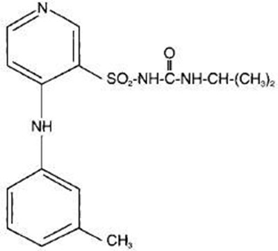 Torsemide Structure - torsemide str