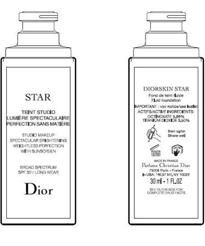 DiorSkinStarBottleLabel.jpg Dior Skin Star Bottle Label - DiorSkinStarBottleLabel