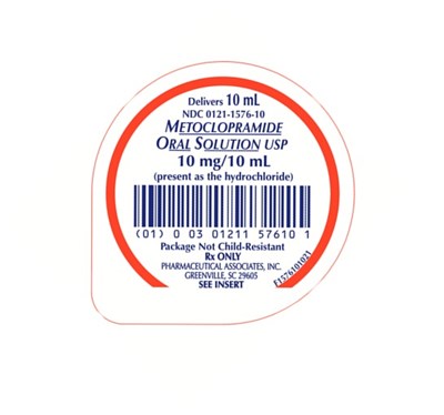 PRINCIPAL DISPLAY PANEL - 10 mL Cup Label - metoclopramide 03