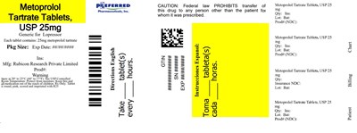 metoprolol-tartrate-tabs-25mg-100-tablets-bottle-label.jpg Metoprolol Tartrate Tablets USP 25mg - metoprolol tartrate tabs 25mg 100 tablets bottle label