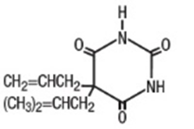 Chemical Structure (Butalbital 01)
