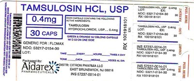Image Description (Tamsulosin HCl Usp 7)