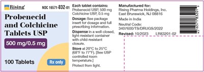Probenecid-colchicine-label (Probenecid Colchicine Label)