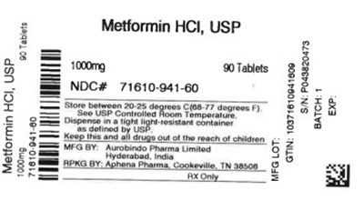 Label (71610 0941 60)