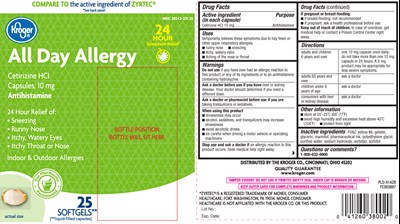 Cetirizine HCI 10 mg - cetirizine hcl 10 mg softgel 1
