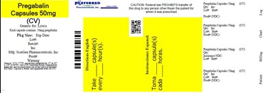 Pregabalin Caps 50mg 30s Count
