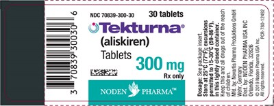 Principal Display Panel (Package Label – 300 mg Bottle Label)