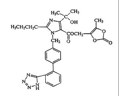 Structural Formula (Olme Hctz Str A)