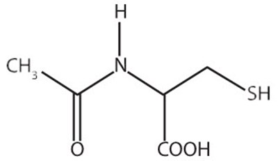 acetylcysteine-02.jpg Chemical Structure - acetylcysteine 02