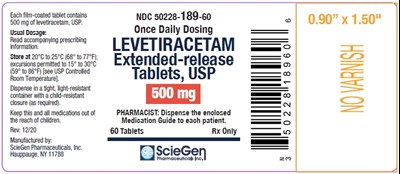 Levetiracetam 500mg 60tabs