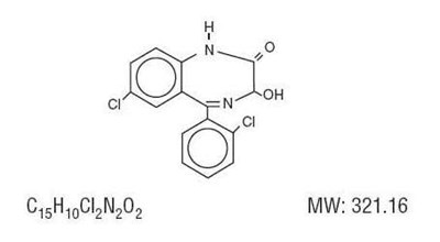 Structural Formula (Lorazepam 1)