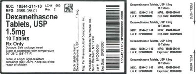container_1.5.jpg.jpg Label Graphic- 1.5 mg 10 tablets - container 1.5