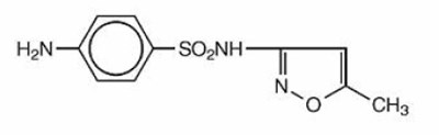 Sulfamethoxazole Structural Formula (3e568a2e 421d 4456 A8bf D983ecee7ad6 01)