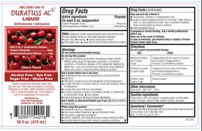 Label (Duratussac Poly)