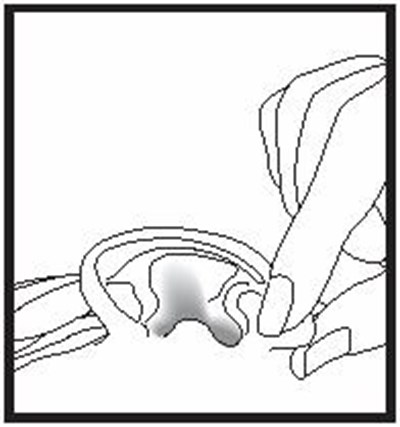 Image (finger on ear lobe)