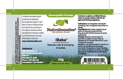 Bottle Label (Ibabacoliccalmer)